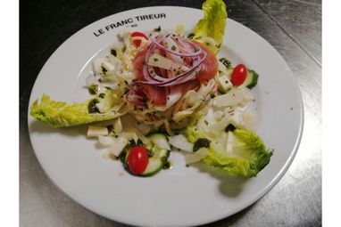 salade crudités du Franc Tireur
